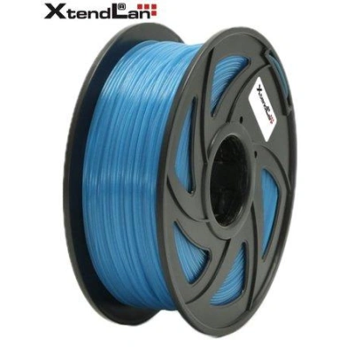 XtendLAN PLA filament 1,75mm azurově modrý 1kg, 3DF-PLA1.75-PBK 1kg