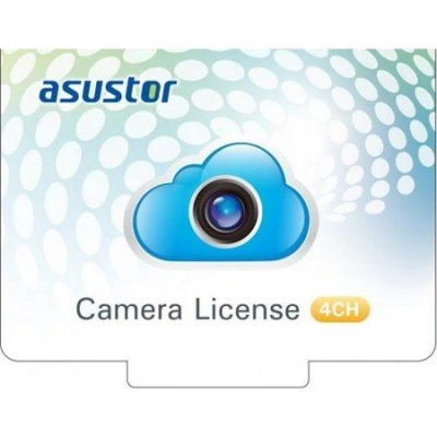 Asustor NAS License(4 Channels) / NVR Camera License Package - 4CH, License(4 Channels)
