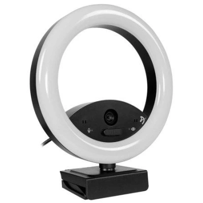 AROZZI webová kamera OCCHIO RL True Privacy/ Full HD/ světelný kruh/ USB/ autofocus/ mikrofon, AZ-OCCHIO-RL