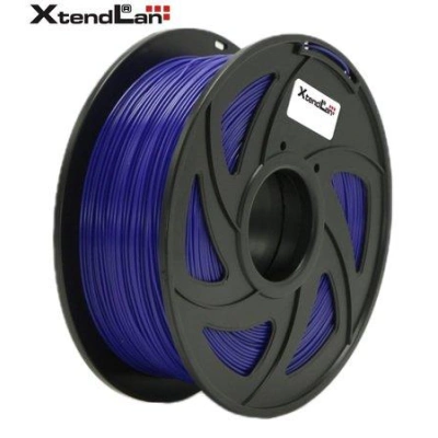 XtendLAN PETG filament 1,75mm průhledný fialový 1kg, 3DF-PETG1.75-TPL 1kg