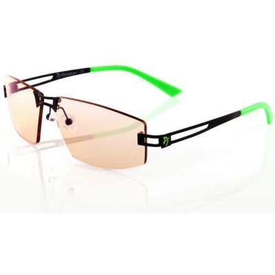 AROZZI herní brýle VISIONE VX-600 Green/ černozelené obroučky/ jantarová skla, VX600-3