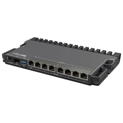 MikroTik RouterBOARD RB5009UPr+S+IN, 4x 1,4 GHz, 7x Gbit PoE LAN, 1x 2,5 Gbit PoE LAN, USB 3.0, SFP+, L5, RB5009UPr+S+IN