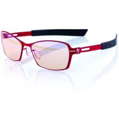 AROZZI herní brýle VISIONE VX-500 Red/ červenočerné obroučky/ jantarová skla, VX500-5