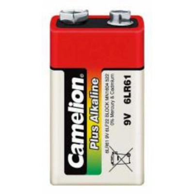 CAMELION 1ks baterie PLUS ALKALINE 9V blistr 6LR61 baterie alkalická 9V