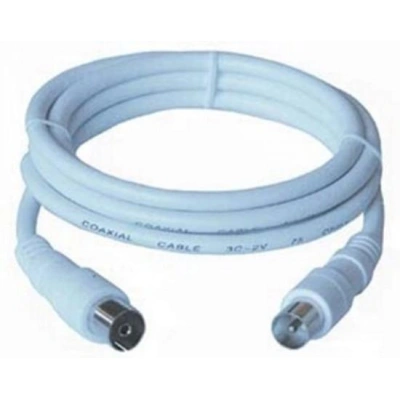 Kabel anténní 75 Ohm, IEC, M-F, 3,75m