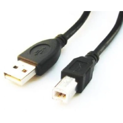 Kabel Value USB 2.0 A-B 3m, bílý/šedý