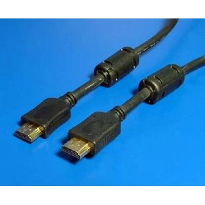 KABEL propojovací HDMI M - HDMI M, 5m, dual shielded, standard 1.3 HQ