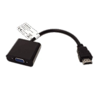 Převodník HDMI konvertor HDMI A(M) na VGA(F) kabel 0.15m
