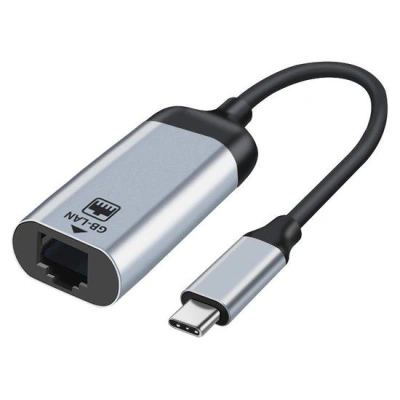 XtendLan Adaptér USB-C na RJ45 15cm, 10/100/1000Mhz / WIN /Android / MacOS, XL-PCMRJ4515