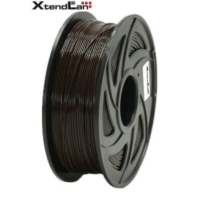 XtendLAN PLA filament 1,75mm černý 1kg, 3DF-PLA1.75-BK 1kg