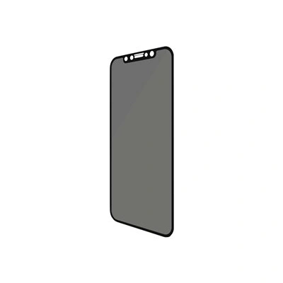 PanzerGlass Case Friendly - Ochrana obrazovky pro mobilní telefon - sklo - s bezpečnostním filtrem - černá - pro Apple iPhone 11, XR, P2665
