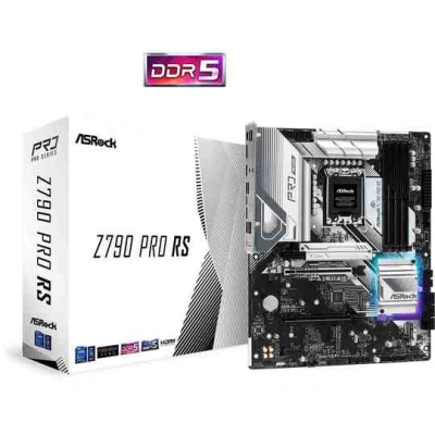 ASRock Z790 Pro RS / Intel Z790 / LGA1700 / 4x DDR5 / 4x M.2 / HDMI / DP / USB-C / ATX, Z790 PRO RS