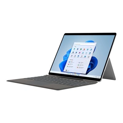 Microsoft Surface Pro Signature Keyboard - Klávesnice - s touchpad, akcelerometr, zásobník pro nabíjení a skladování Surface Slim Pen 2 - QWERTY - Mezinárodní angličtina - platina - komerční - s Slim Pen 2 - pro Surface Pro 8, 8X8-00067