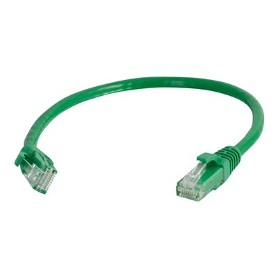 C2G Cat6 Booted Unshielded (UTP) Network Patch Cable - Patch kabel - RJ-45 (M) do RJ-45 (M) - 5 m - UTP - CAT 6 - lisovaný, provedení bez hrbolků, licna - zelená