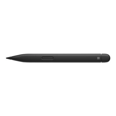 Microsoft Surface Slim Pen 2 - Aktivní stylus - 2 tlačítka - Bluetooth 5.0 - matná čerň - komerční - pro Surface Book, Book 2, Book 3, Go, Go 2, Go 3, Hub 2S 50", Hub 2S 85", Laptop, Laptop 2, Laptop 3, Laptop 4, Laptop Studio, Pro (Mid 2017), Pro 3, Pro 
