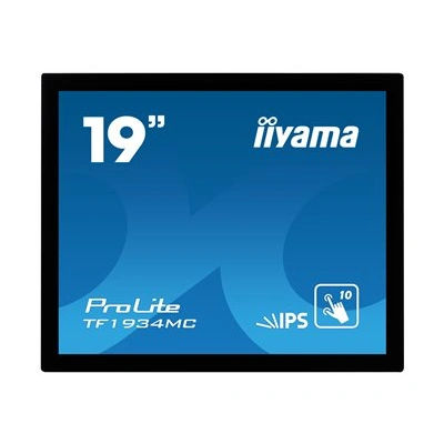 iiyama ProLite TF1934MC-B7X - LED monitor - 19" - open frame - dotykový displej - 1280 x 1024 - IPS - 350 cd/m2 - 1000:1 - 14 ms - HDMI, VGA, DisplayPort - černá, TF1934MC-B7X