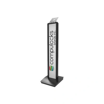 Compulocks VESA Brandable Floor Stand - Stojan - pro tablet - hliník - černá - montážní rozhraní: VESA - podlahové provedení
