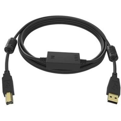 Vision Professional - Kabel USB - USB (M) do USB typ B (M) - USB 2.0 - 15 m - aktivní - černá