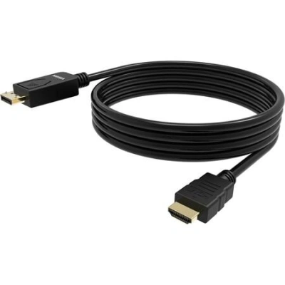 VISION - Kabel adaptéru - DisplayPort s piny (male) do HDMI s piny (male) - 2 m - černá - podporuje 4K