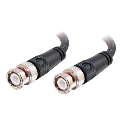 C2G - Video kabel - BNC s piny (male) do BNC s piny (male) - 3 m - dvojitě stíněný koaxiální