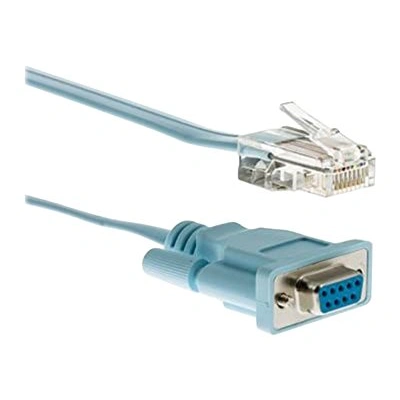 Cisco - Sériový kabel - RJ-45 (M) do DB-9 (F) - 1.8 m - pro Cisco 28XX, 28XX 2-pair, 28XX 4-pair, 28XX V3PN; Catalyst 2960
