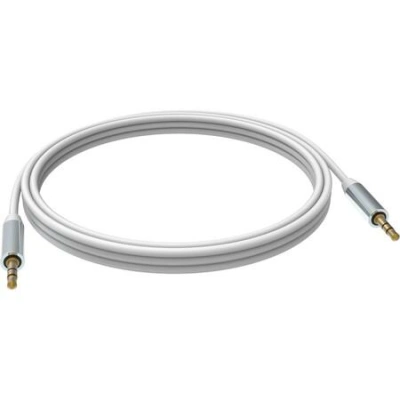 VISION Techconnect - Audio kabel - mini-phone stereo 3.5 mm s piny (male) do mini-phone stereo 3.5 mm s piny (male) - 3 m - dvojnásobně stíněný - bílá