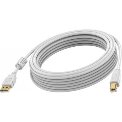 Vision Techconnect 2 - Kabel USB - USB typ B (M) do USB (M) - USB 2.0 - 3 m - bílá