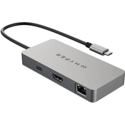 HyperDrive 5-Port USB-C Hub - Dokovací stanice - USB-C - HDMI - GigE, HDMB2