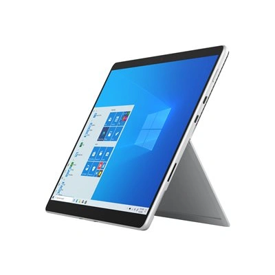 Microsoft Surface Pro 8 - Tablet - Intel Core i7 1185G7 - Evo - Win 10 Pro - Iris Xe Graphics - 16 GB RAM - 256 GB SSD - 13" dotykový displej 2880 x 1920 @ 120 Hz - Wi-Fi 6 - 4G LTE-A - platina - komerční, EIV-00006