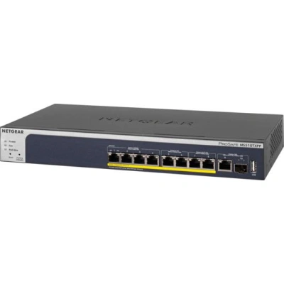NETGEAR 8-Port PoE+ Multi-Gigabit Smart Managed Pro Switch with 10G Copper/Fiber Uplinks, MS510TXPP, MS510TXPP-100EUS