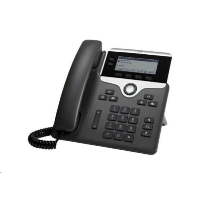 Cisco IP Phone 7821 - Telefon VoIP - SIP, SRTP - 2 linky