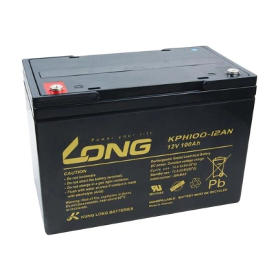 Avacom Long baterie 12V 100Ah M6 HighRate LongLife 12 let (KPH100-12AN), PBLO-12V100-F8AHL