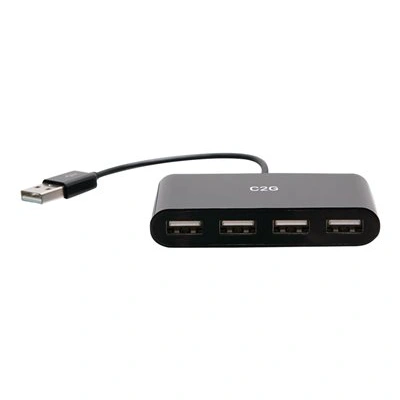 C2G 4-Port USB-A Hub - Rozbočovač - 4 x USB 2.0 - desktop