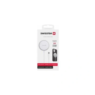 Swissten MagStick bezdrátová nabíječka pro iPhone kompatibilní s MagSafe