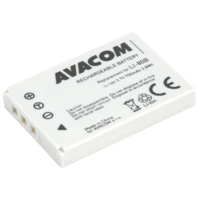 Avacom náhradní baterie Olympus LI-80B Li-Ion 3.7V 750mAh 2.8Wh