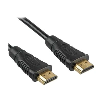 PremiumCord High Speed HDMI Cable with Ethernet - Kabel HDMI s ethernetem - HDMI s piny (male) do HDMI s piny (male) - 2 m - dvojnásobně stíněný - černá