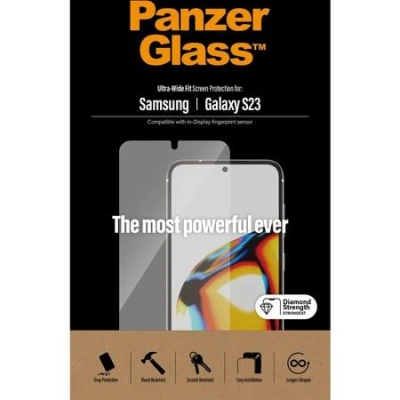 PanzerGlass - Ochrana obrazovky pro mobilní telefon - sklo - pro Samsung Galaxy S23
