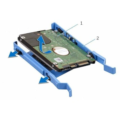DELL rámeček pro SATA HDD do PC OptiPlex/ Vostro/ pro 2.5" disk nebo SSD, X9FV3