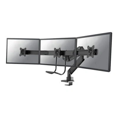 Neomounts by Newstar Select NM-D775DX3 - Montážní sada - full-motion - pro 3 LCD displeje - černá - velikost obrazovky: 17"-27" - upevnění svorkou, průchodka, upevnitelné na stůl, NM-D775DX3BLACK