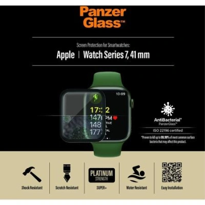 PanzerGlass Apple Watch Series 7 41mm, antibakteriální 3663