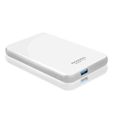 AXAGON EE25-S6 USB3.0 - SATA 6G 2.5" External SCREWLESS Box White, EE25-S6