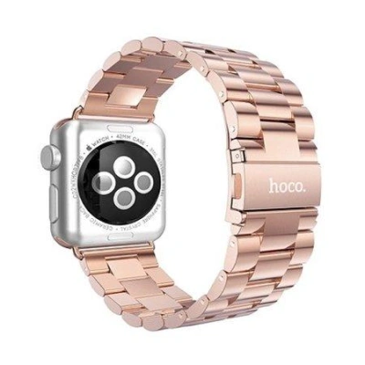 HOCO remienok Premium Edition pre Apple Watch 42/44/45 mm - Rose Gold