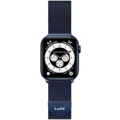 LAUT remienok Steel Loop pre Apple Watch 42/44/45mm - Navy Blue