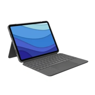 Logitech COMBO TOUCH for iPad 11 (1.,2.,3. a 4.gen.) - Oxford Grey - UK