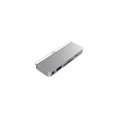 Hyper USB-C Hub HyperDrive 6-in-1 pre iPad Pro/Air 10.9" 2020 - Silver