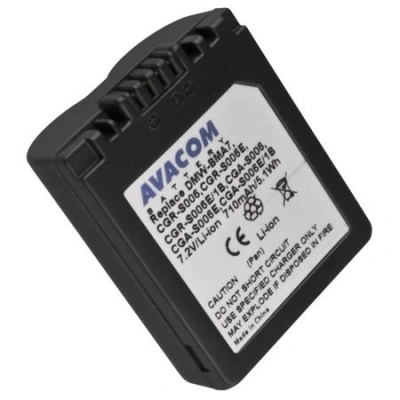 Náhradní baterie AVACOM Panasonic CGA-S006, DMW-BMA7, Leica BP-DC5 Li-ion 7.2V 710mAh 5.1Wh