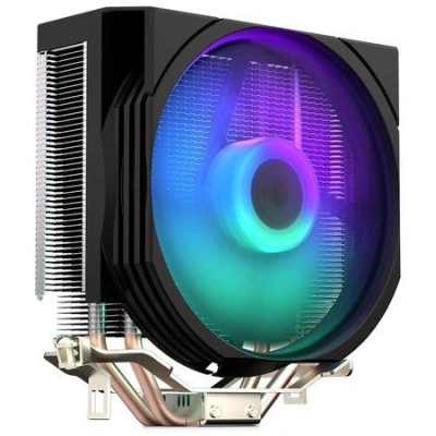 Endorfy chladič CPU Spartan 5 ARGB / 120mm ARGB fan / 2 heatpipes / kompaktní i pro menší case / pro Intel i AMD, EY3A002