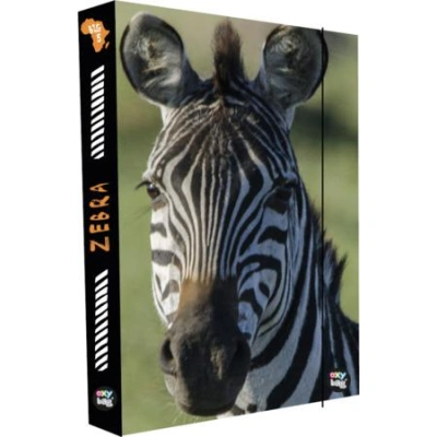 OXYBAG Box na sešity A4 Jumbo Zebra, 8-76923