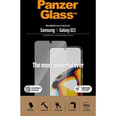 PanzerGlass - Ochrana obrazovky pro mobilní telefon - ultra-wide fit with EasyAligner - sklo