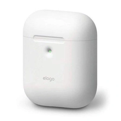 Elago Airpods 2 Silicone Case - White
